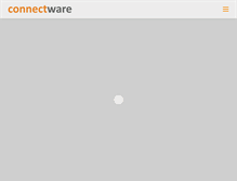 Tablet Screenshot of connectware.de
